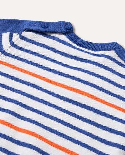 Maglioncino tricot in puro cotone neonato detail 1