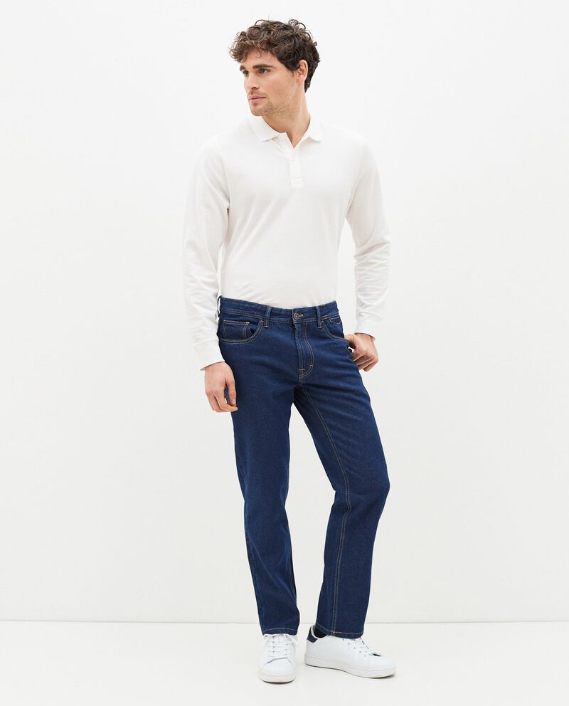 Jeans misto cotone uomodouble bordered 0 