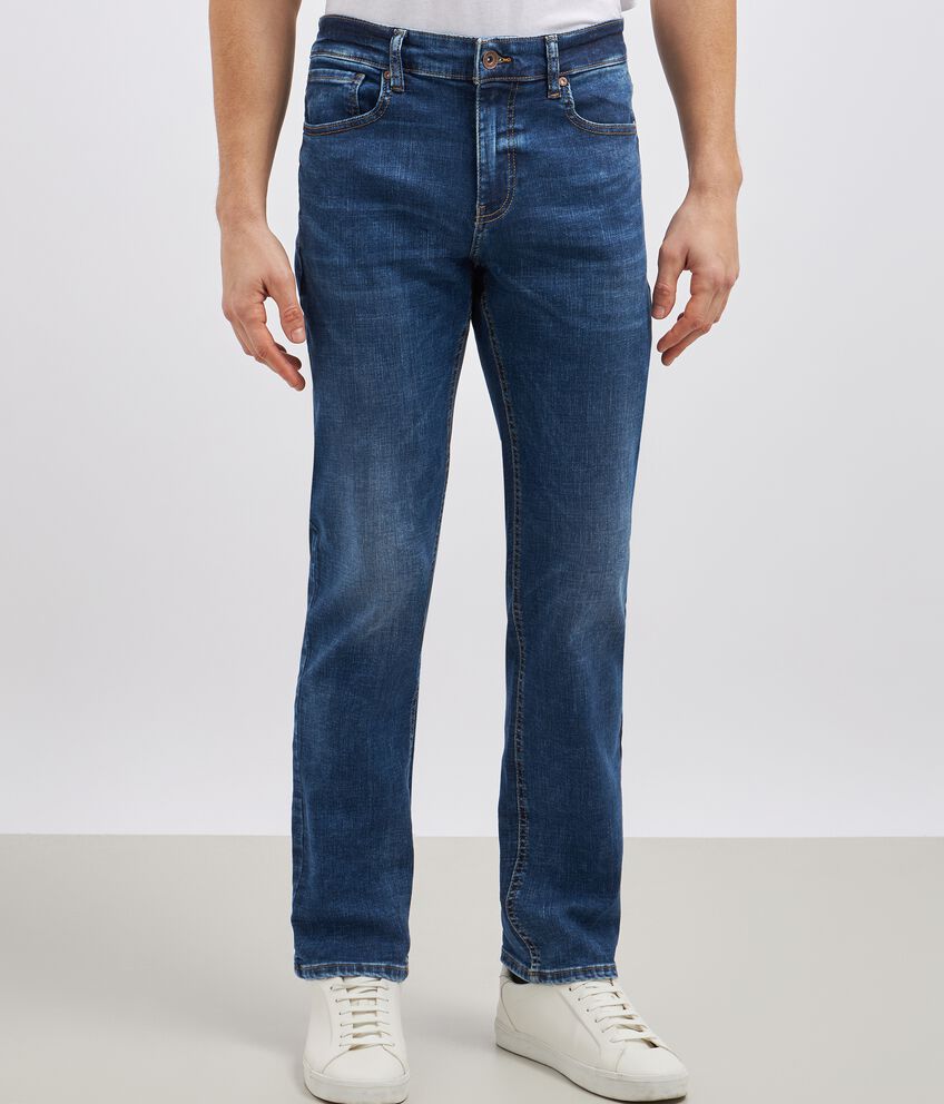 Jeans in misto cotone stretch uomo double 2 