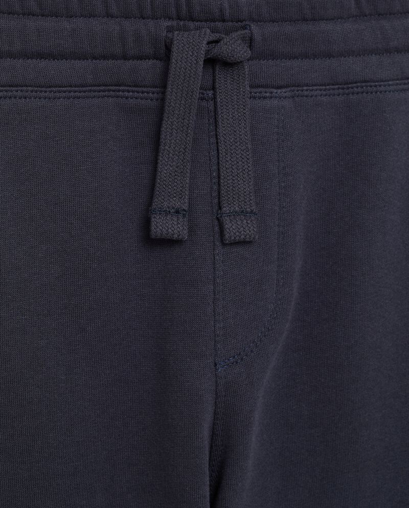 Pantalone in felpa di puro cotone ragazzo single tile 1 cotone