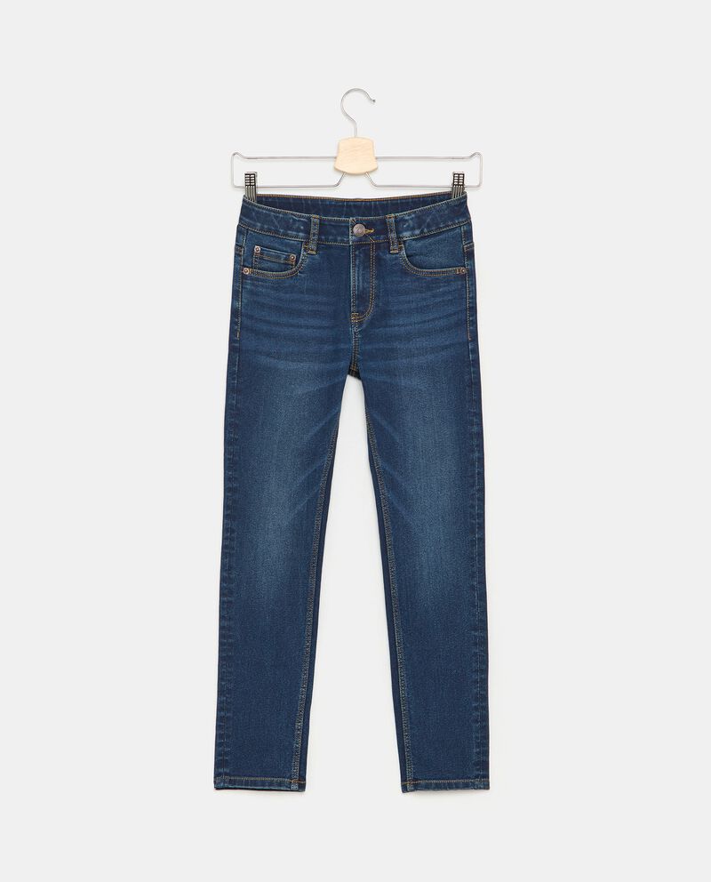 Jeans slim fit ragazzo single tile 0 cotone