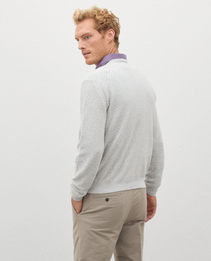 Pullover tricot in misto cashmere uomo single tile 1 
