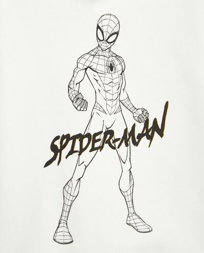 Felpa con cappuccio stampa Spider-Man in misto cotone bambino detail 1