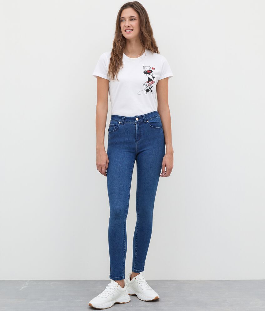 Jeans skinny fit elasticizzati donna double 1 
