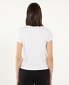 T-shirt Holistic fitness in puro jersey di cotone con stampa donna
