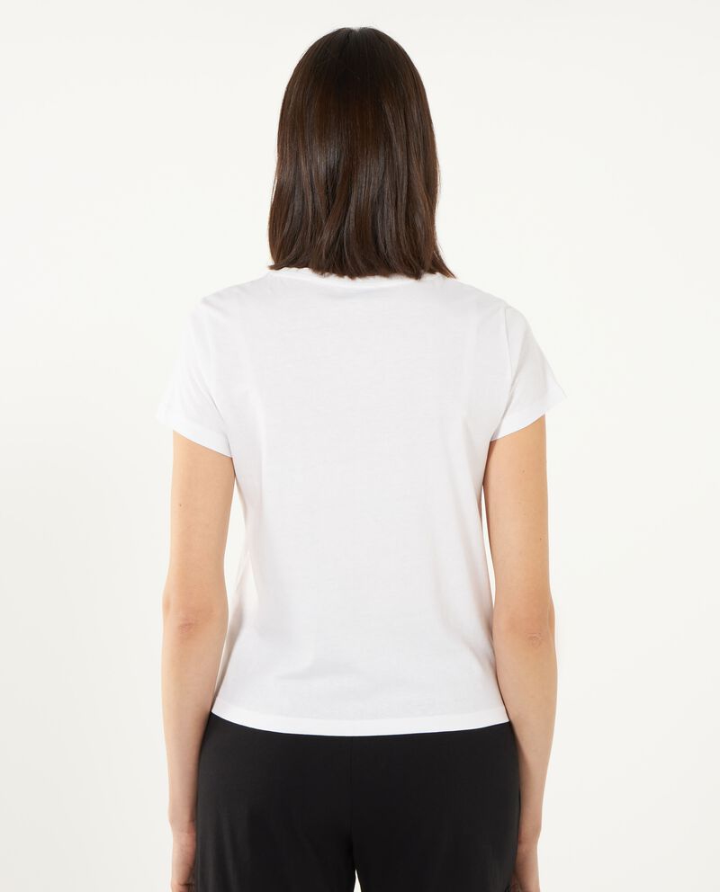 T-shirt Holistic fitness in puro jersey di cotone con stampa donna single tile 2 