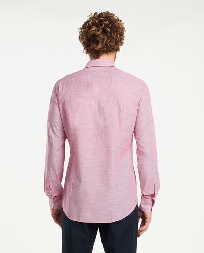 Camicia slim Rumford in puro cotone a righe detail 1