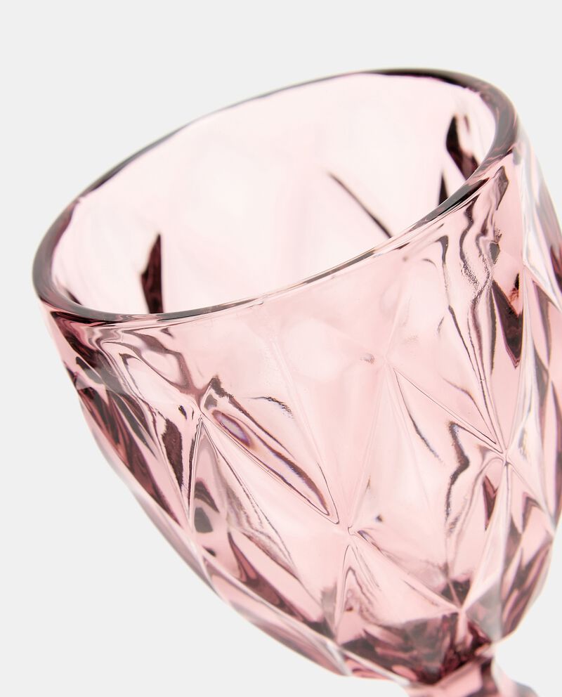 Bicchiere vino in vetro viola single tile 1 