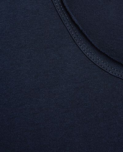 Maglietta girocollo in puro cotone uomo detail 1
