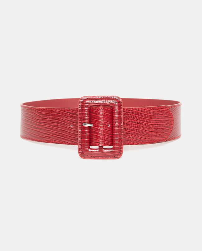 Cintura rossa tinta unita donna carousel 0