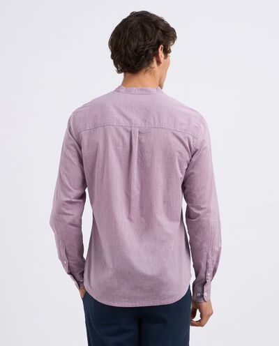 Camicia coreana in puro cotone uomo detail 1