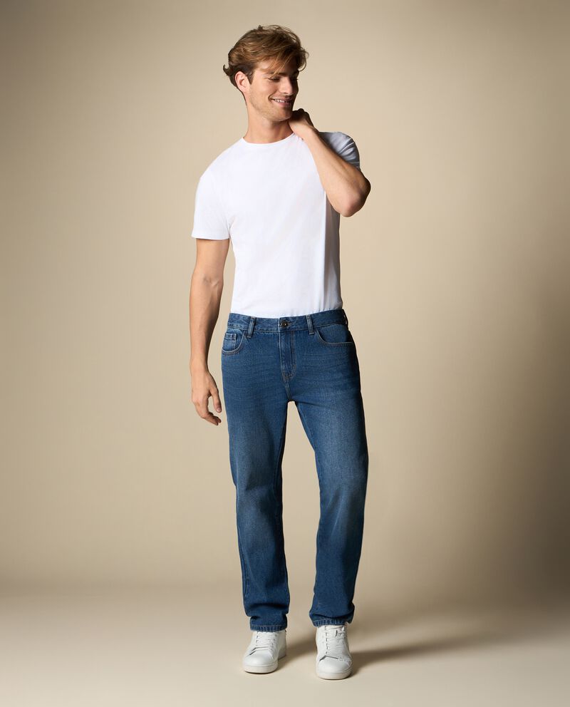 Jeans regular fit uomo single tile 0 