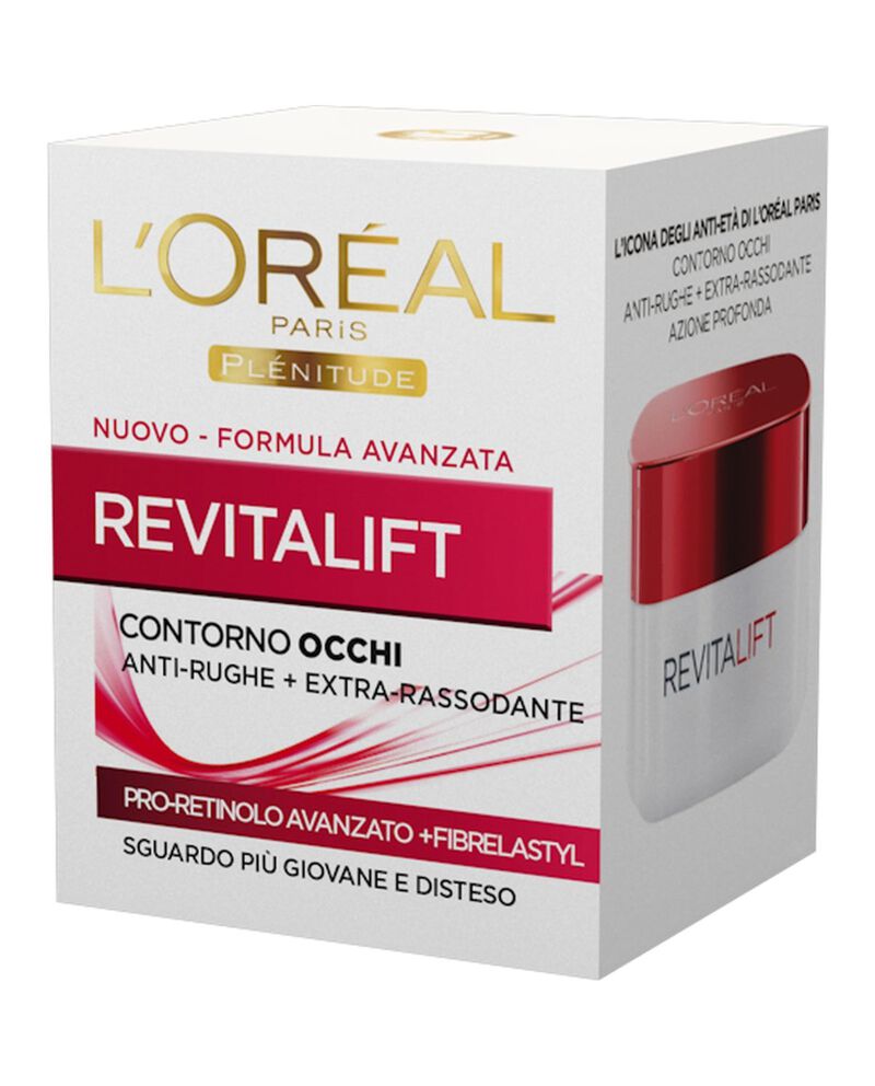 L'Oréal Paris Contorno Occhi Revitalift, Azione Anti-Rughe con Pro-Retinolo Avanzato, 15 ml. single tile 2 