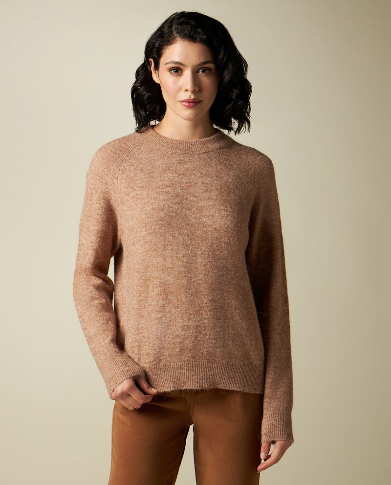 Pullover in misto lana di alpaca donna cover