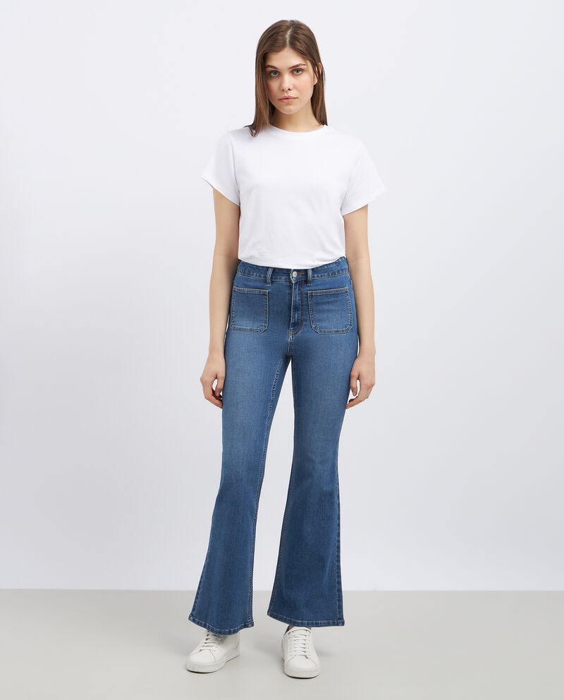 Jeans flare fit donna cover