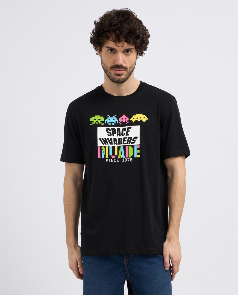 T-shirt con stampa uomodouble bordered 0 