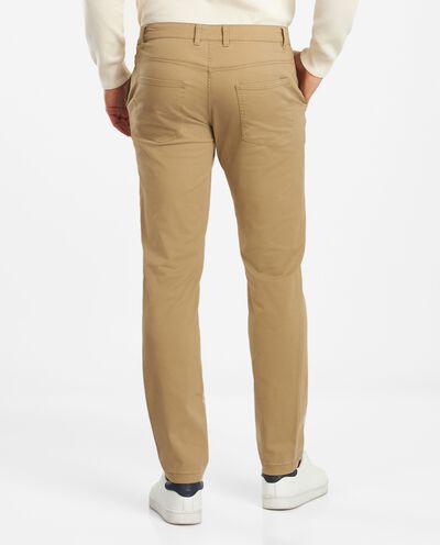 Pantaloni chino in cotone stretch uomo detail 1