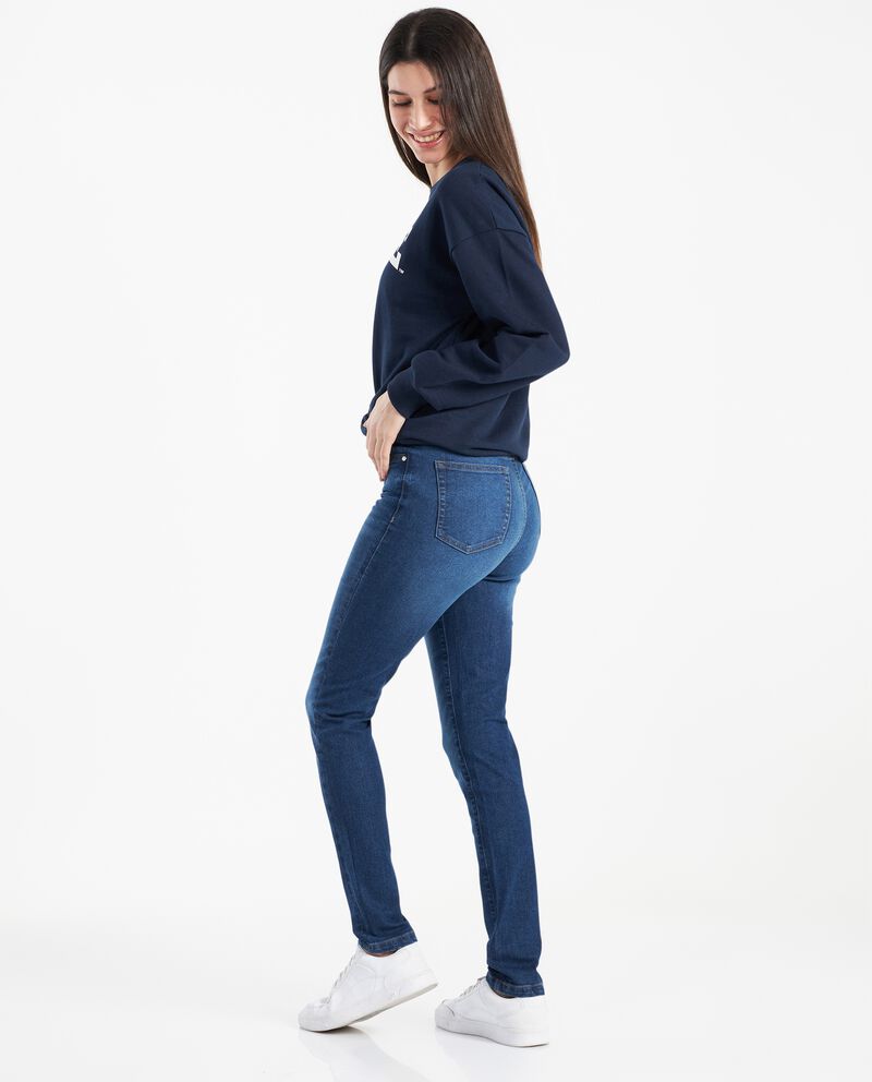 Jeans skinny fit elasticizzati donnadouble bordered 1 cotone