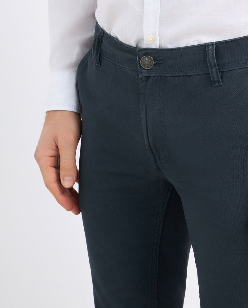Pantaloni in puro cotone uomo single tile 2 