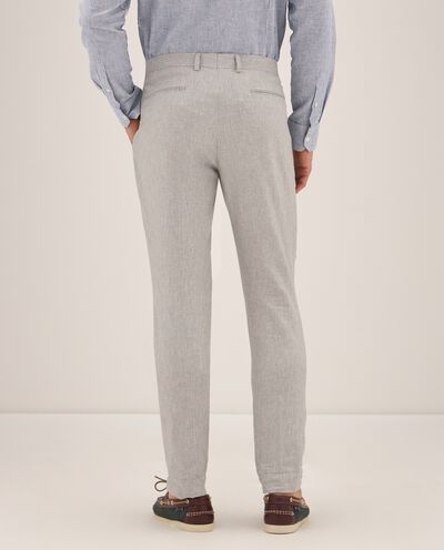 Pantaloni Rumford in misto lino uomo detail 1