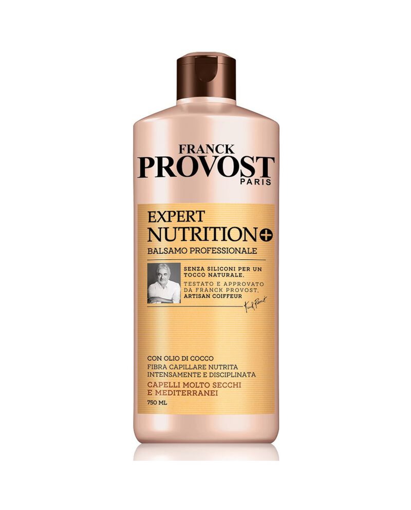 Franck Provost Balsamo Professionale Expert Nutrition +, Balsamo con Olio di Cocco per capelli nutriti e disciplinati, , 750 ml. cover