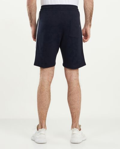 Shorts in felpa di puro cotone uomo detail 1