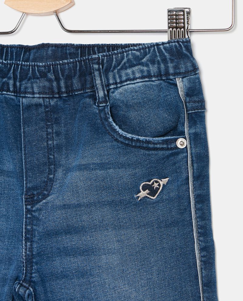 Jeans con fascia elastica bambina single tile 1 