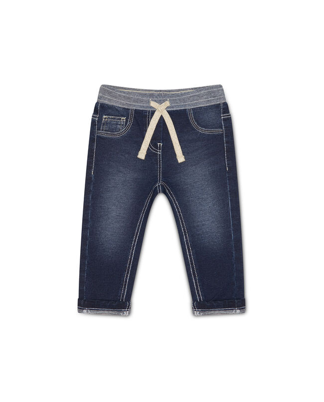 Jeans cordoncino a contrasto neonata carousel 0