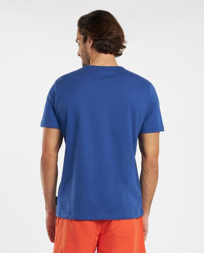T-shirt fitness in puro cotone a maniche corte uomo detail 1