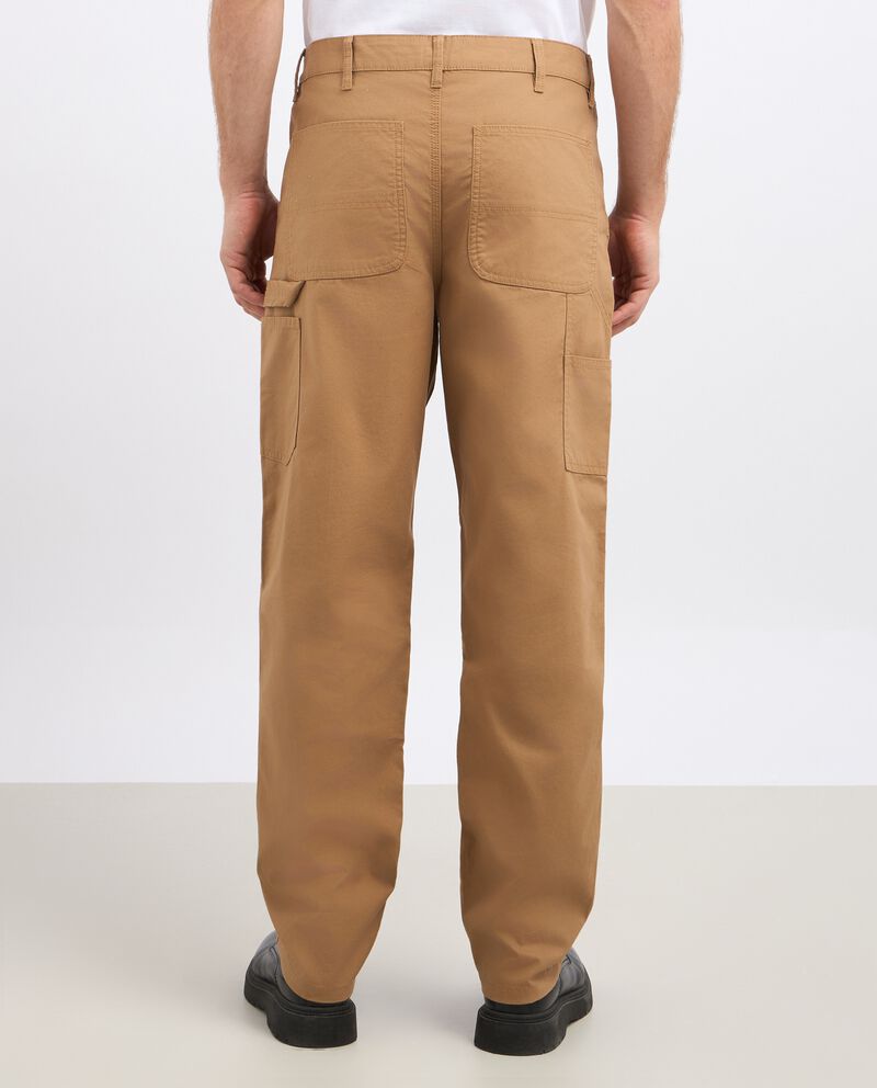 Pantaloni in puro cotone uomodouble bordered 1 cotone