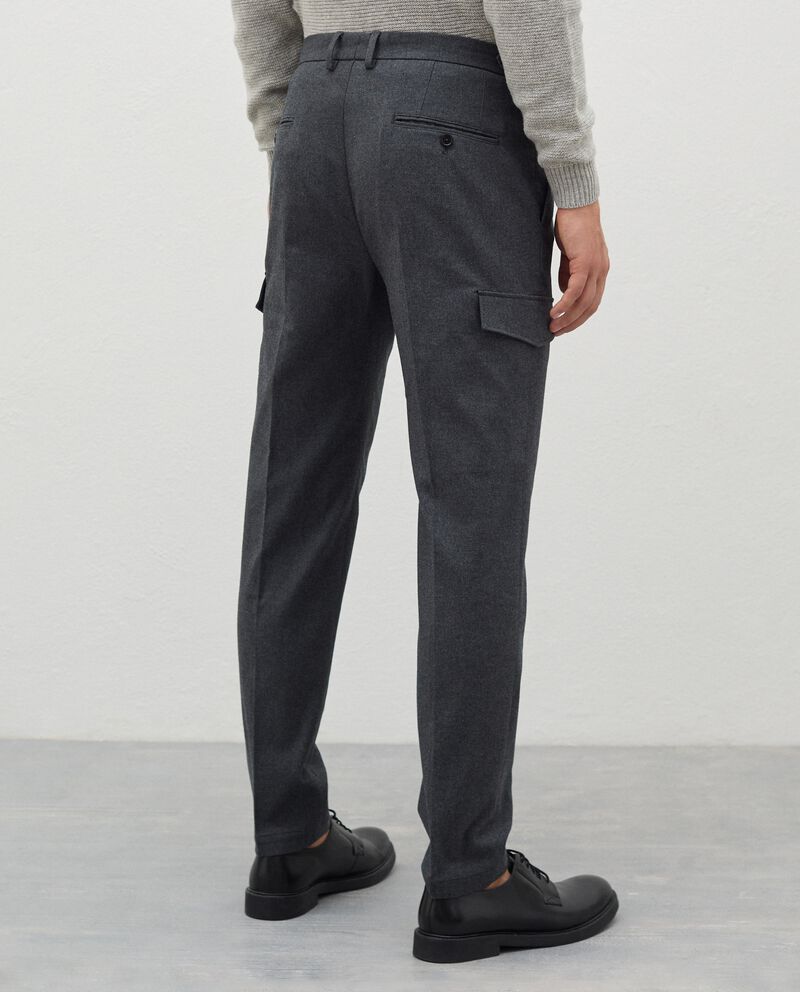 Pantaloni eleganti cargo uomo single tile 1 