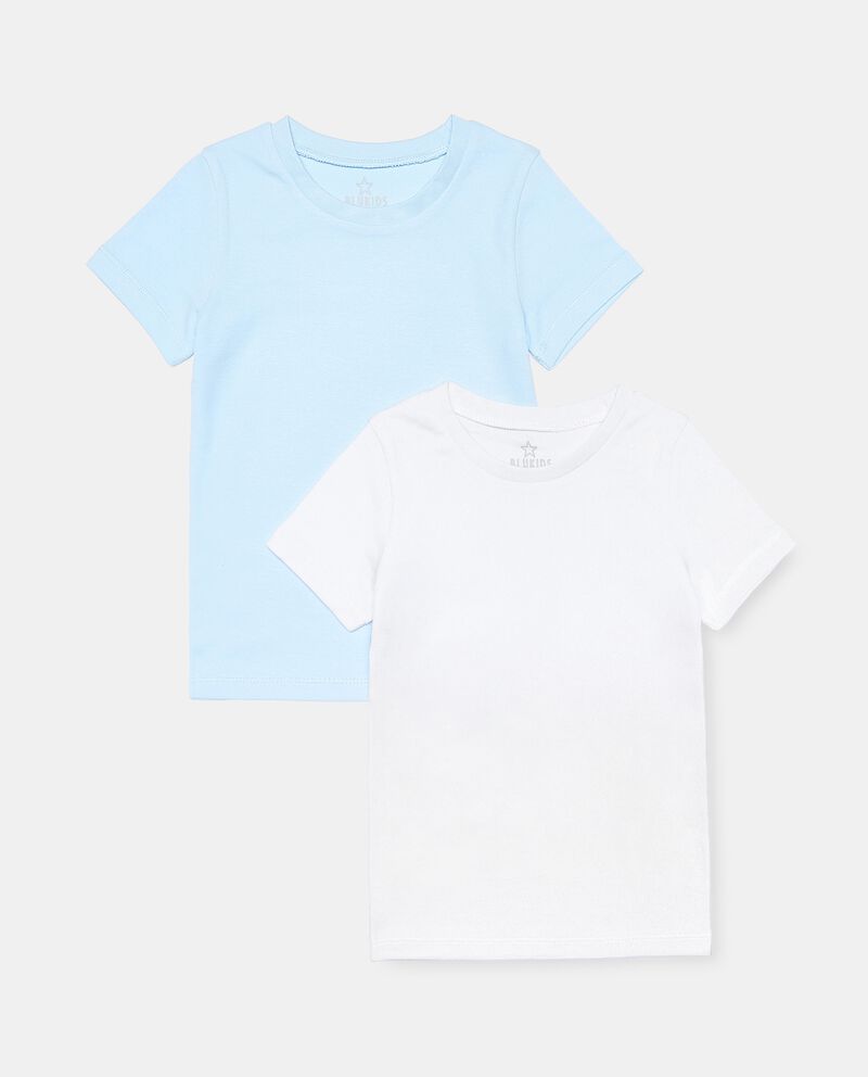 Pack con 2 t-shirt intime di cotone organico bambino cover