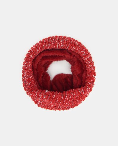 Scaldacollo tricot in filo lurex donna detail 1