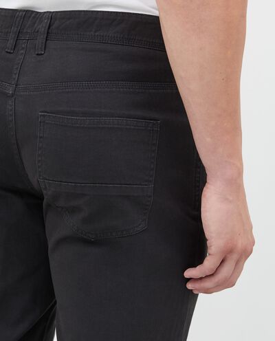 Pantaloni slim in puro cotone uomo detail 2
