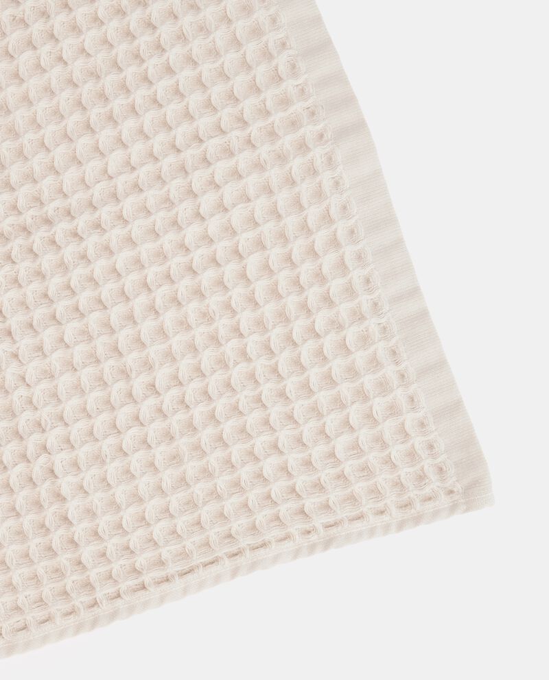 Asciugamano degli ospiti in puro cotone waffle Made in Portogallo single tile 1 cotone