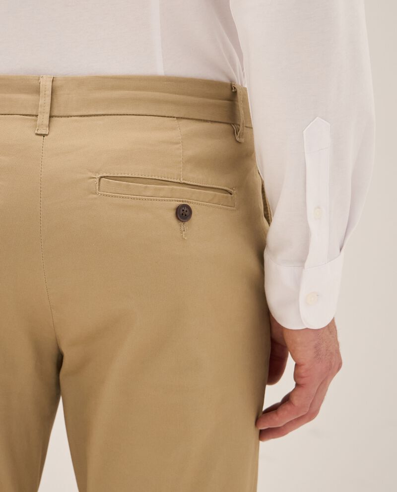 Pantalone Rumford in cotone stretch uomodouble bordered 2 