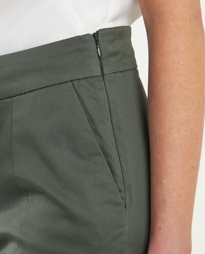 Pantaloni in cotone elasticizzato donna detail 2