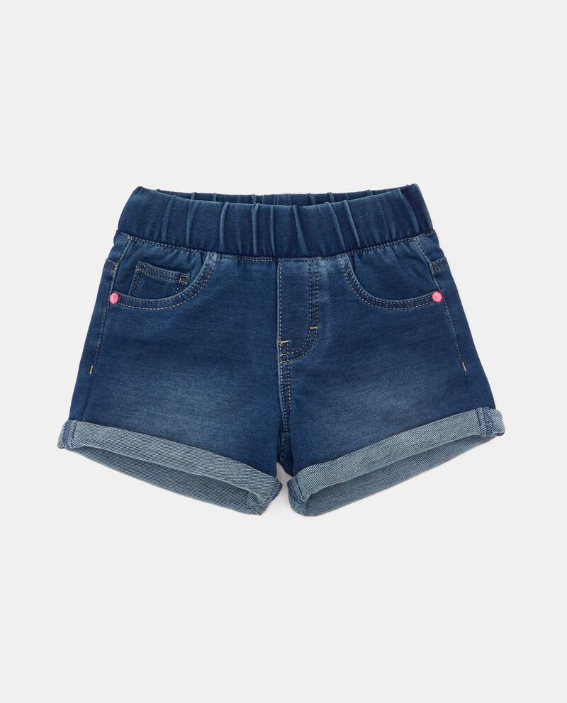 Shorts denim in cotone stretch bambinadouble bordered 0 