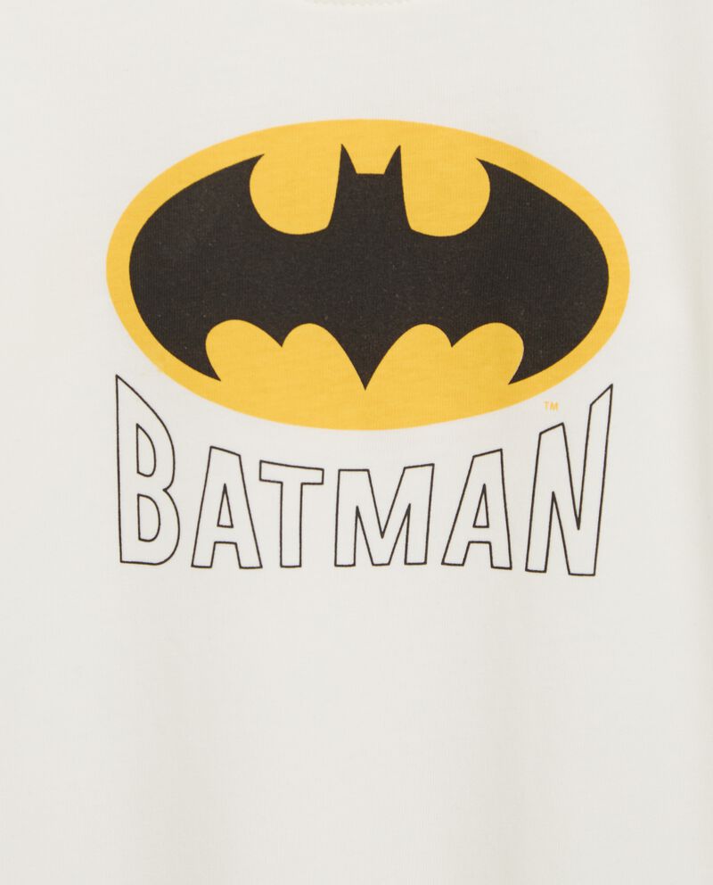 T-shirt Batman in jersey di puro cotone bambino single tile 1 cotone