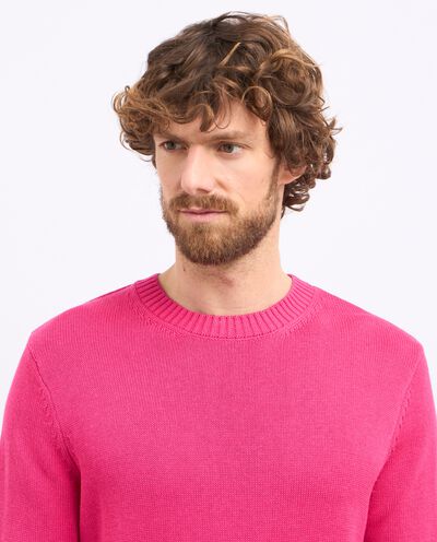 Girocollo tricot in misto cotone uomo detail 2