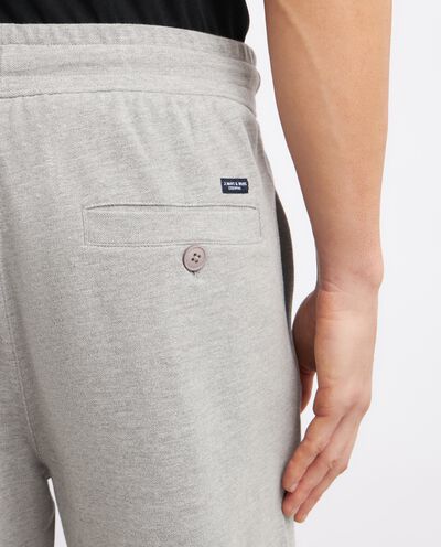 Shorts in cotone garzato uomo detail 2