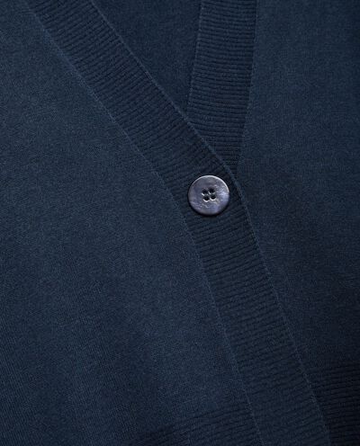 Cardigan in lana misto cashmere donna detail 1