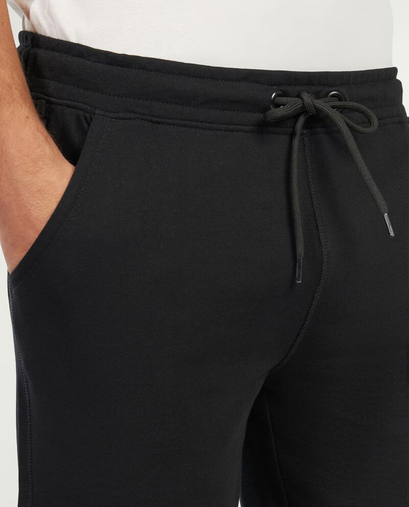 Shorts in felpa di puro cotone uomodouble bordered 2 cotone