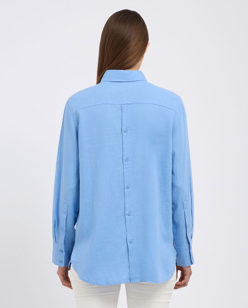 Camicia in misto lino donnadouble bordered 1 cotone