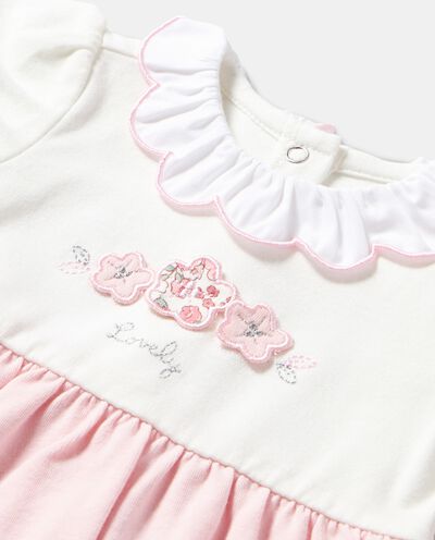 Pagliaccetto in jersey di cotone neonata detail 1