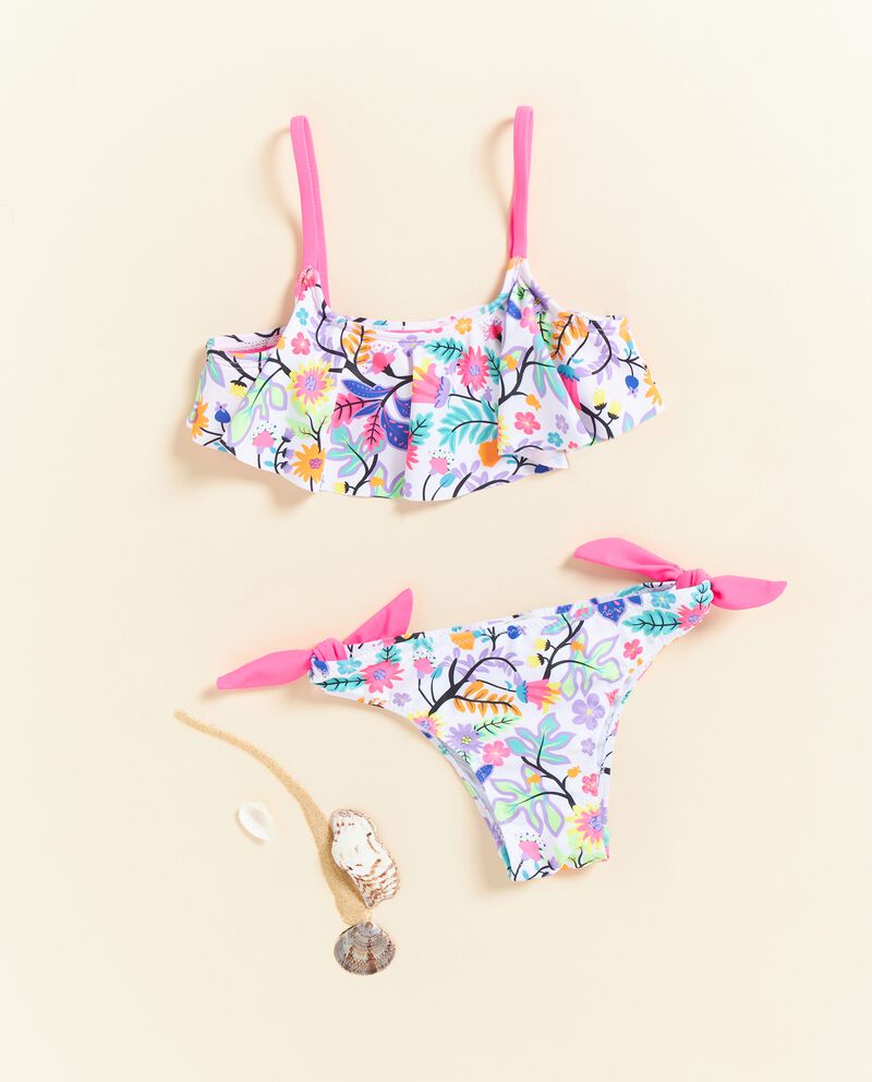 Bikini con stampa floreale IANAdouble bordered 0 lino