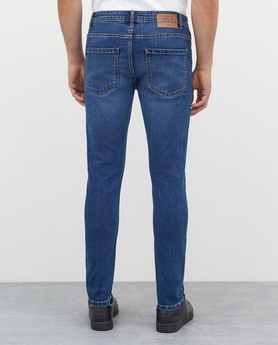 Jeans 5 tasche con apertura bottoni uomo detail 1