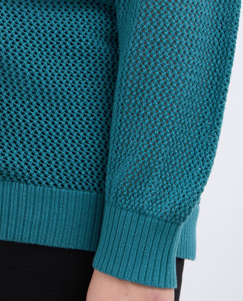 Cardigan tricot in puro cotone donna curvy single tile 2 