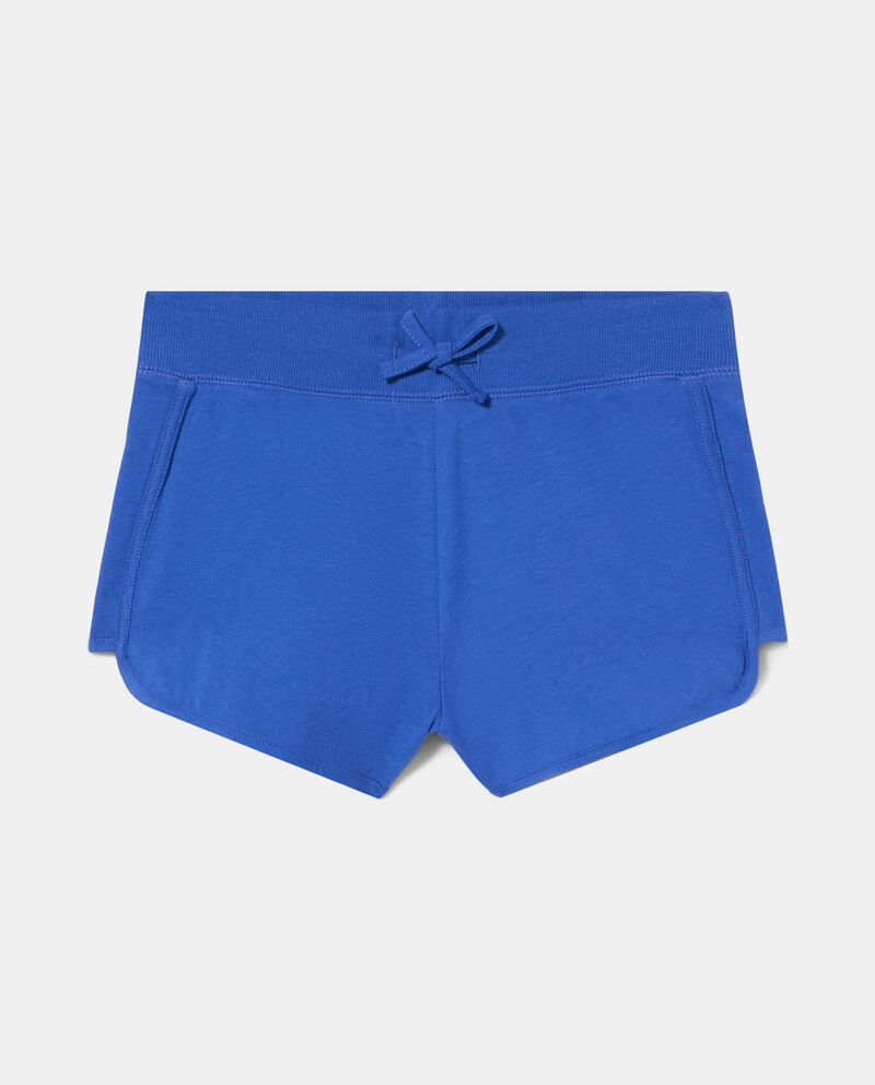 Shorts in puro cotone ragazza single tile 0 