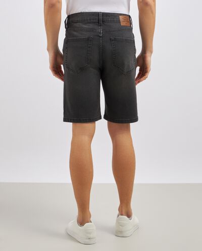 Shorts in denim di misto cotone uomo detail 2